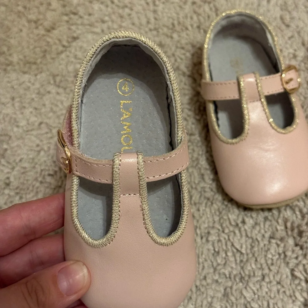 Pink Baby Mary Jane Baby Shoes